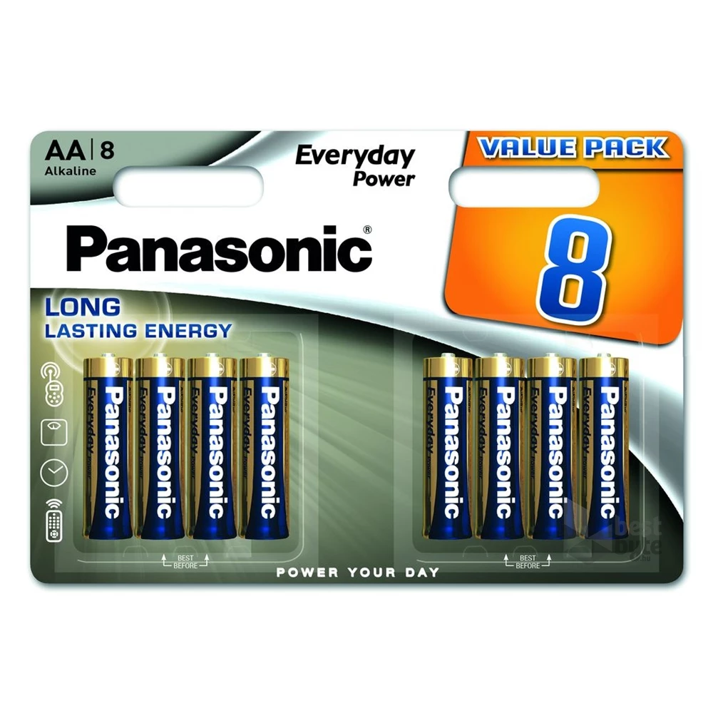 Panasonic Everyday Power alkáli AA ceruza elem 8db/bliszter