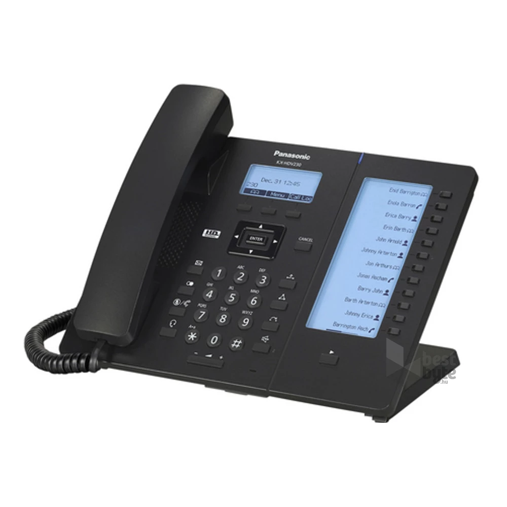 Panasonic HDV230 fekete SIP telefon