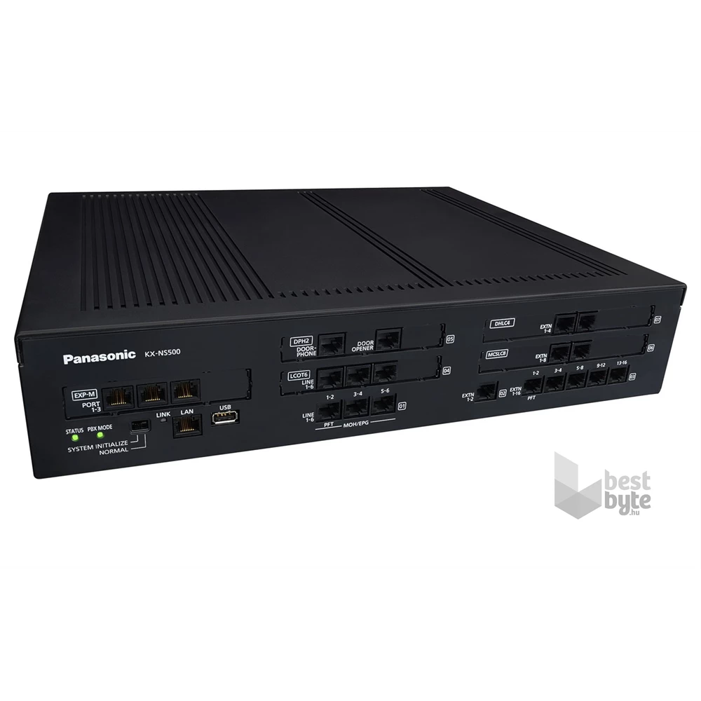 Panasonic KX-NS500NE - IP Hibrid Intelligens telefonközpont