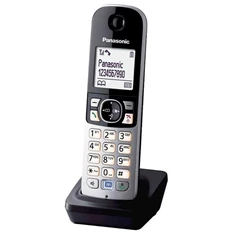 Panasonic KX-TGA681FXB DECT töltővel fekete/ezüst kézibeszélő