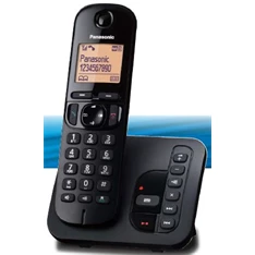 Panasonic KX-TGC220PDB DECT hívóazonosítós üzenetrögzítős fekete telefon