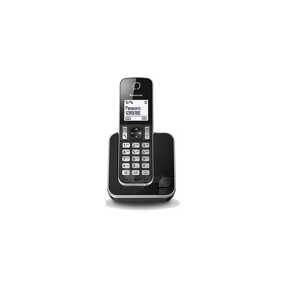 Panasonic KX-TGD310PDB DECT fekete vezetéknélküli telefon