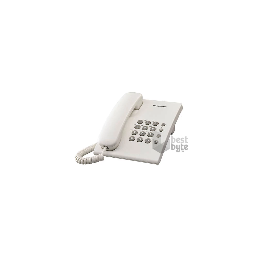 Panasonic KX-TS500HGW fehér vezetékes telefon