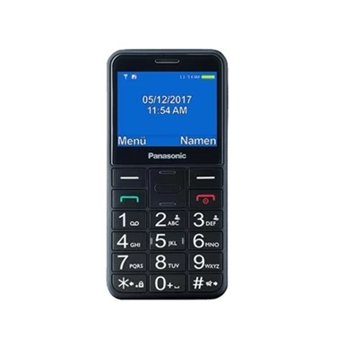 Panasonic KX-TU150 2,4" fekete mobiltelefon