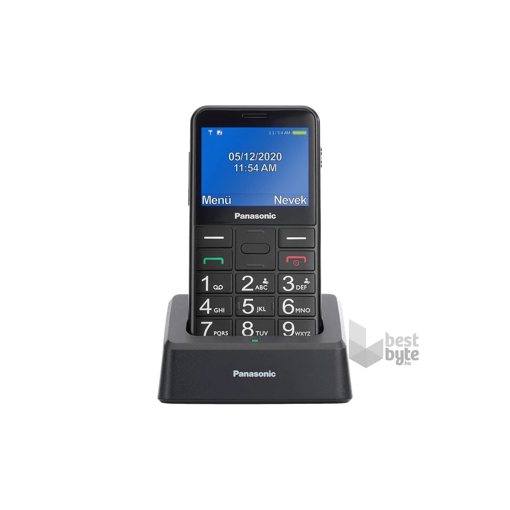 Panasonic KX-TU155EXBN 2,4" fekete mobiltelefon (Újracsomagolt)