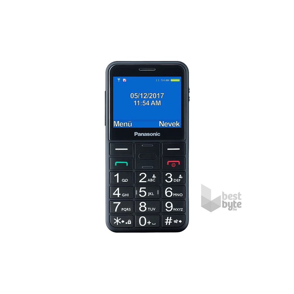 Panasonic KX-TU155EXBN 2,4" fekete mobiltelefon (Újracsomagolt)