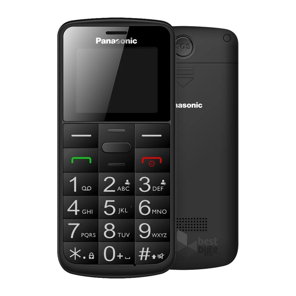 Panasonic KX-TU110EXB 1,77" Dual SIM fekete mobiltelefon