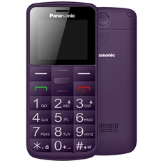 Panasonic KX-TU110EXV 1,77" Dual SIM lila mobiltelefon