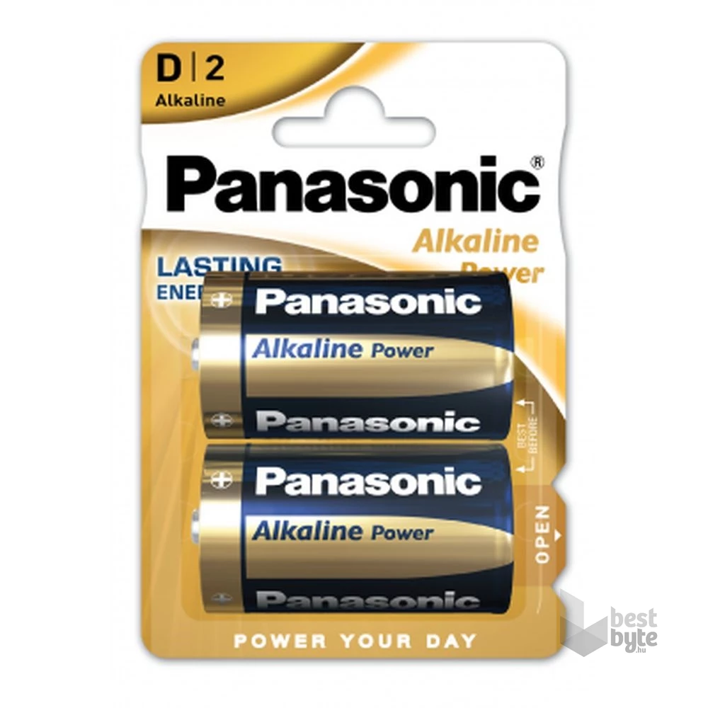Panasonic LR20APB/2BP 1,5V D/góliát tartós alkáli elem 2 db/csomag