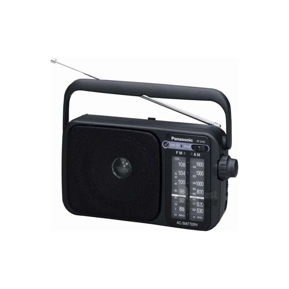 Panasonic RF-2400DEG-K hordozható rádió fekete
