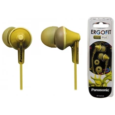 Panasonic RP-HJE125E-Y sárga fülhallgató