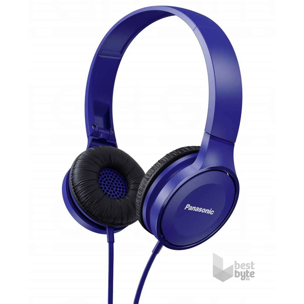 Panasonic RP-HF100ME-A mikrofonos kék fejhallgató