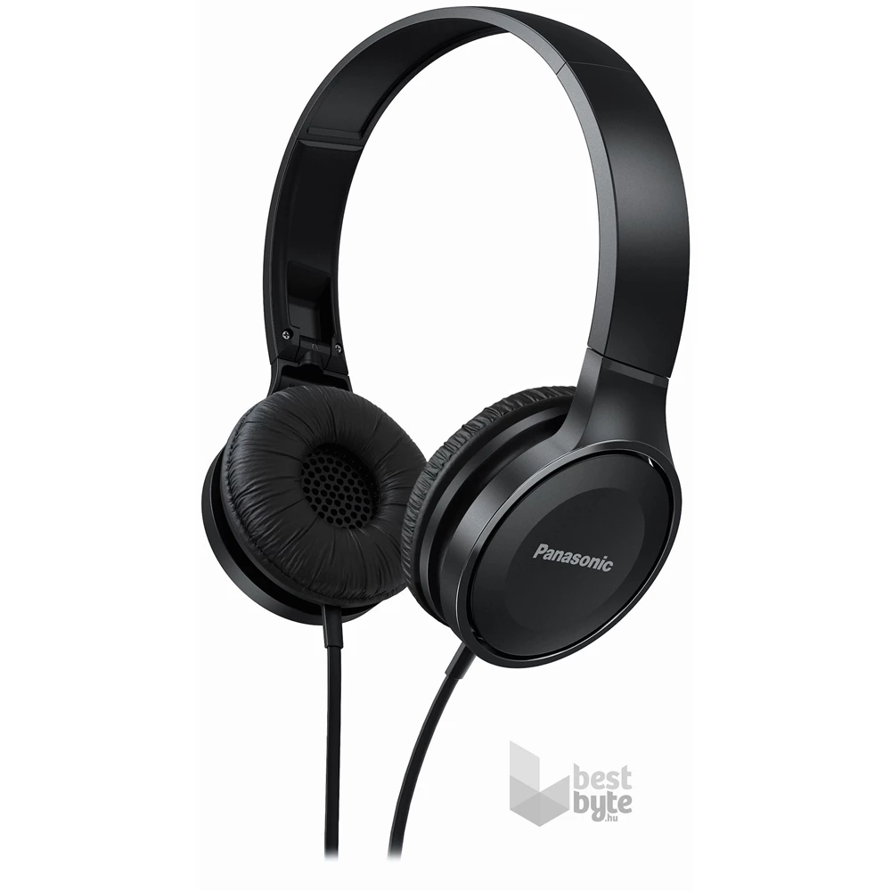Panasonic RP-HF100ME-K mikrofonos fekete fejhallgató