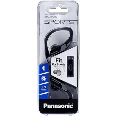 Panasonic RP-HS35ME-K fekete sport fülhallgató