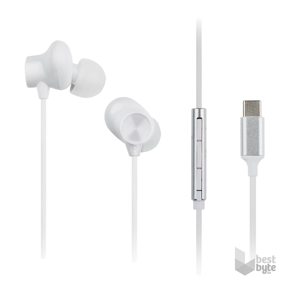 Panasonic RP-TCM225DEW USB-C mikrofonos fülhallgató