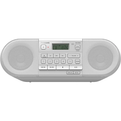Panasonic RX-D550E-W Bluetooth fehér CD-s rádió