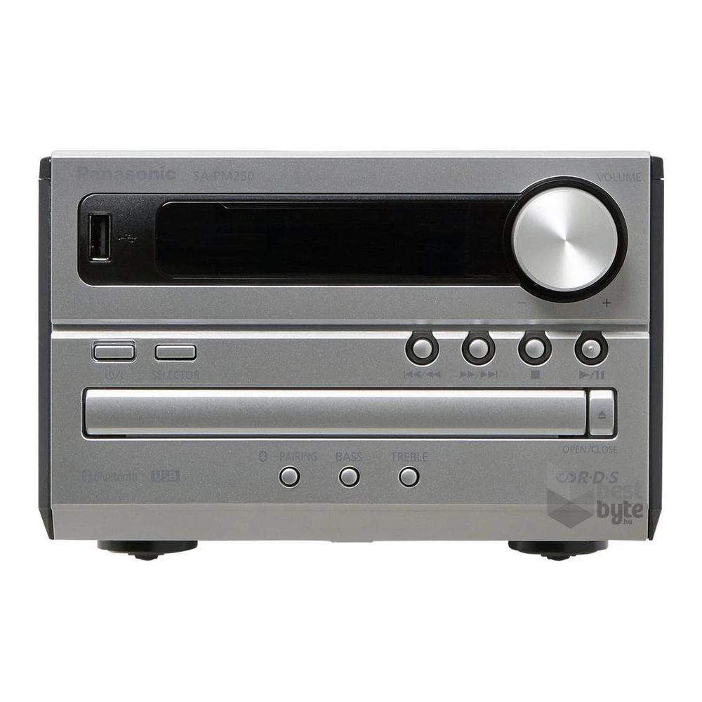 Panasonic SC-PM250EC-S Mikro Hifi ezüst