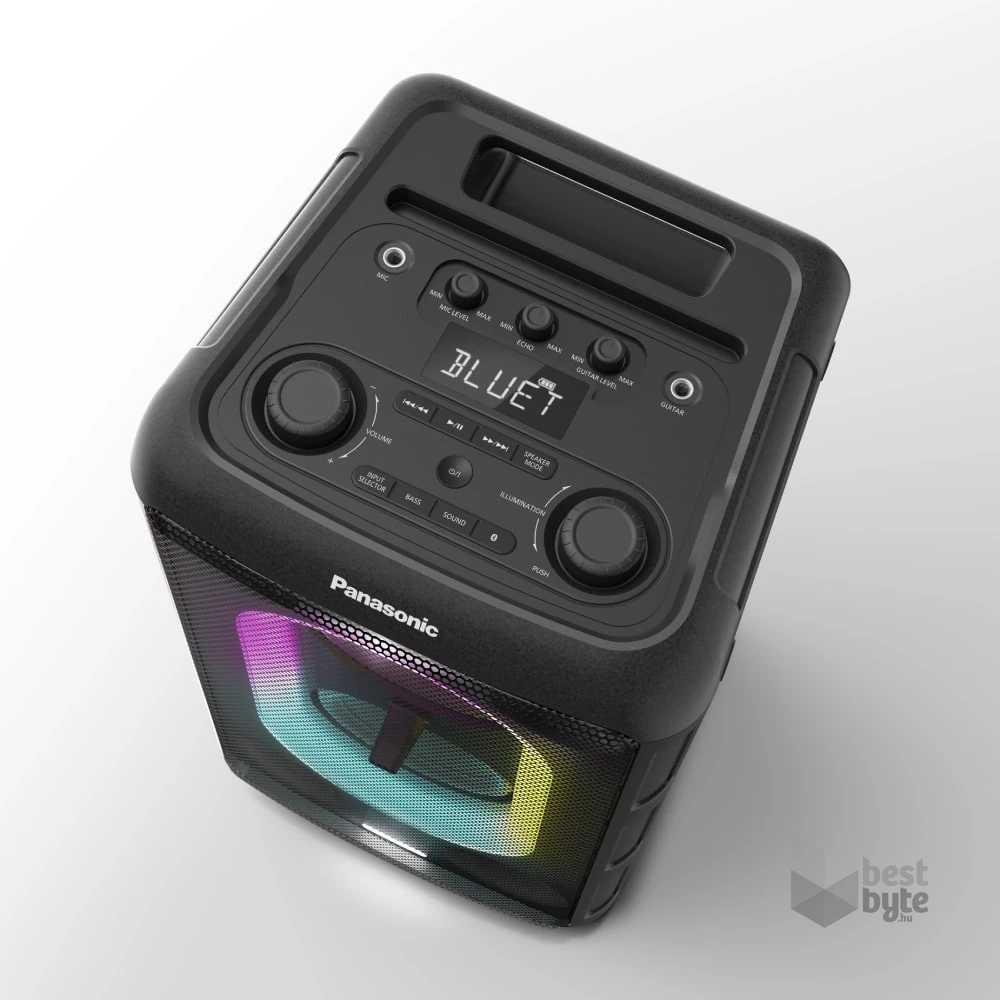 Panasonic SC-BMAX10E-K akkumulátoros Bluetooth party hangszóró