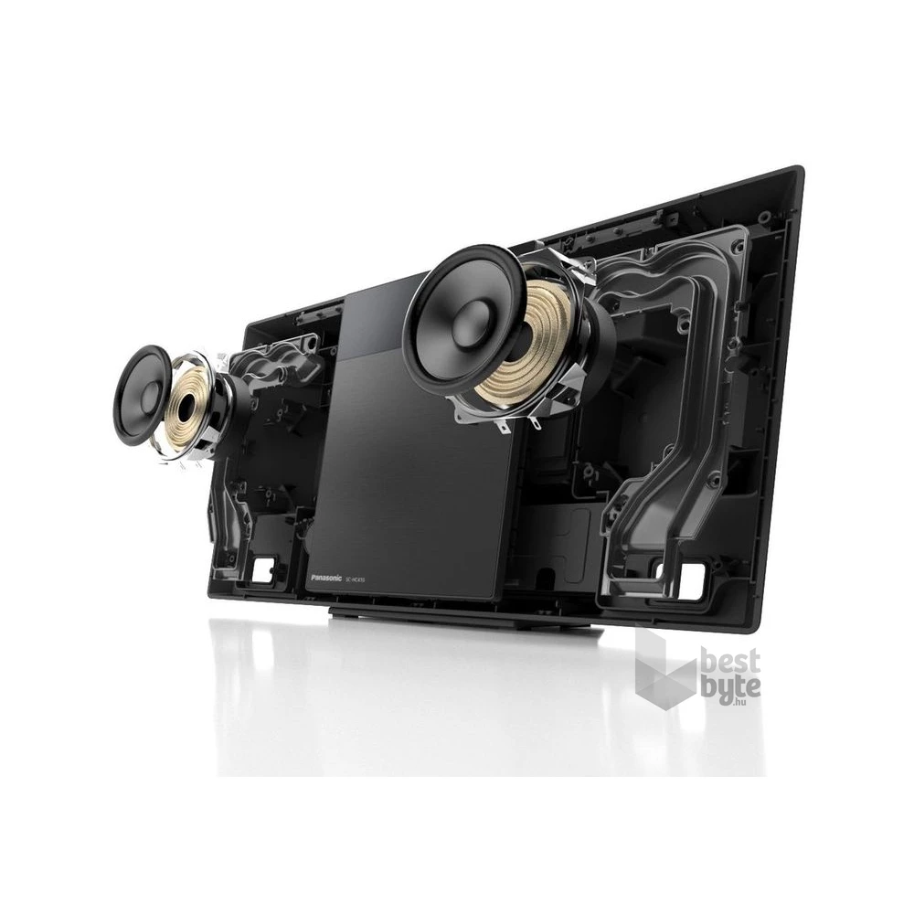 Panasonic SC-HC410EG-K Bluetooth fekete mikro hifi