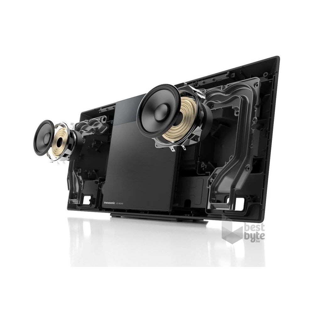 Panasonic SC-HC410EG-S Bluetooth ezüst mikro hifi