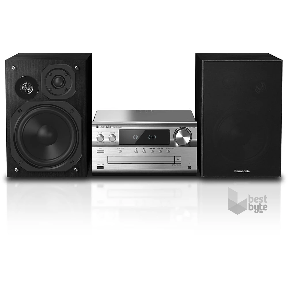 Panasonic SC-PMX90EG-S Hi-Res Audio ezüst - fekete mikro hifi
