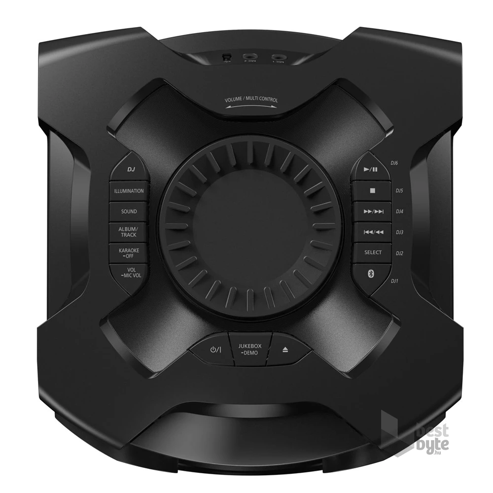 Panasonic SC-TMAX10E-K fekete Bluetooth party hangszóró