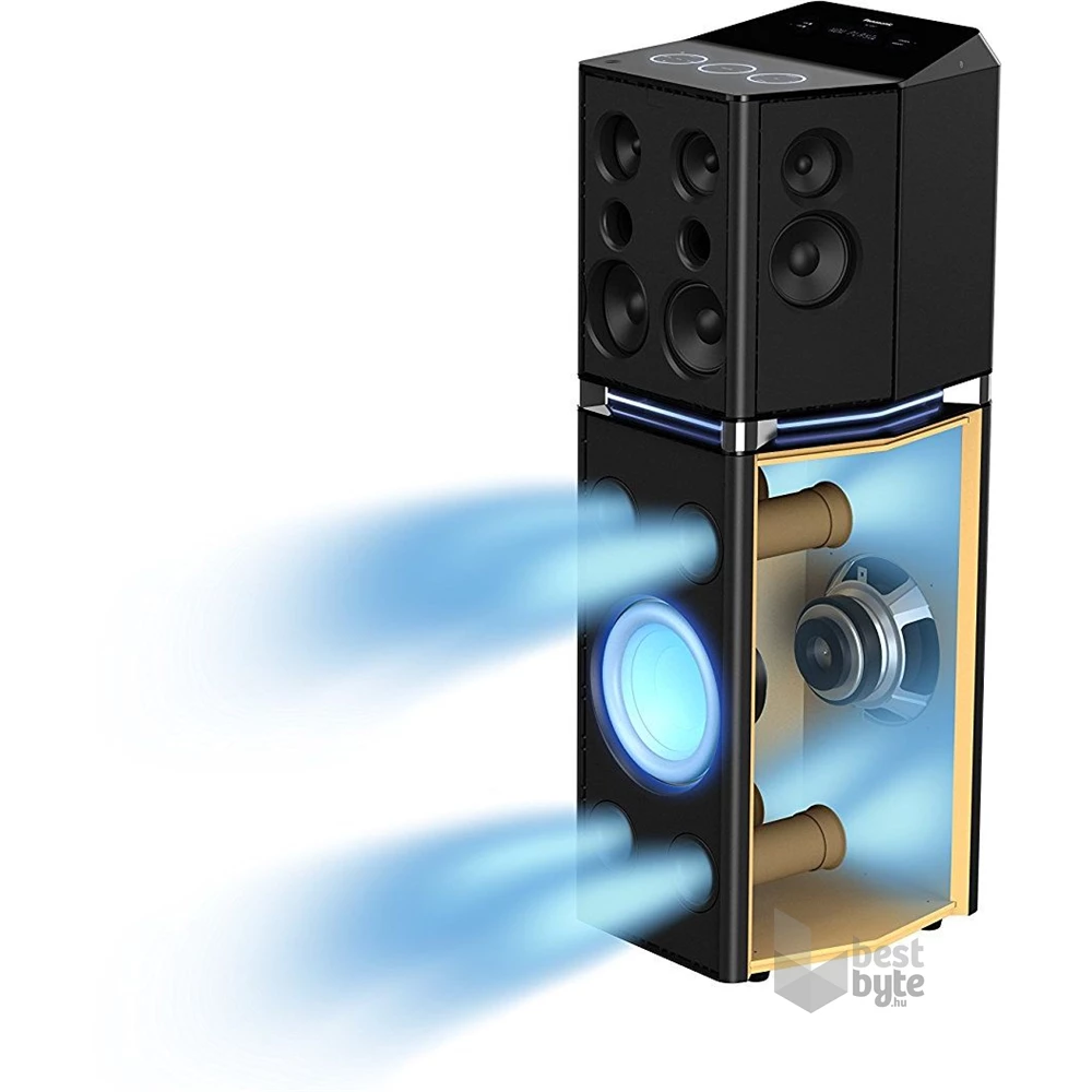 Panasonic SC-UA7E-K 2.1 fekete Bluetooth party hangszóró