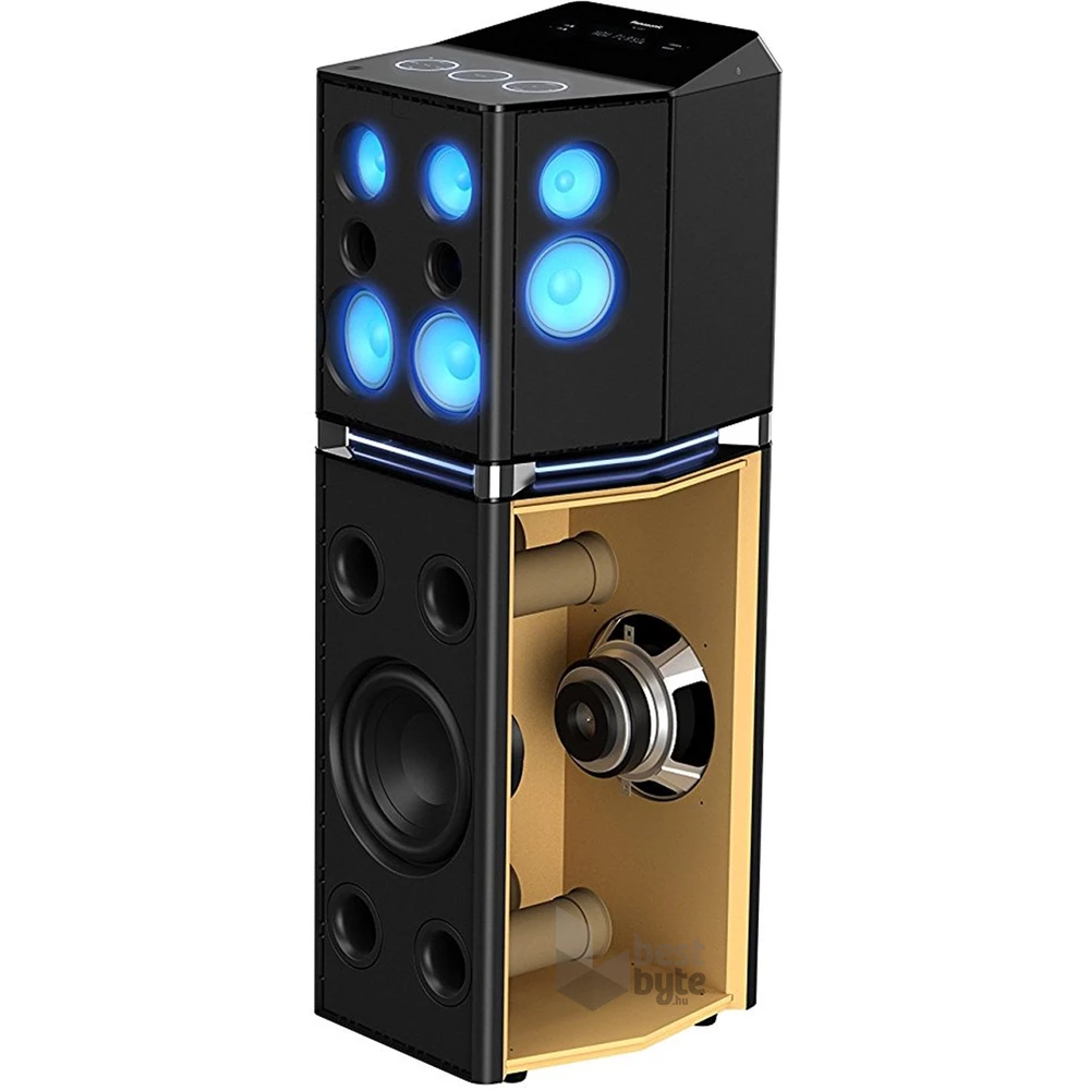 Panasonic SC-UA7E-K 2.1 fekete Bluetooth party hangszóró