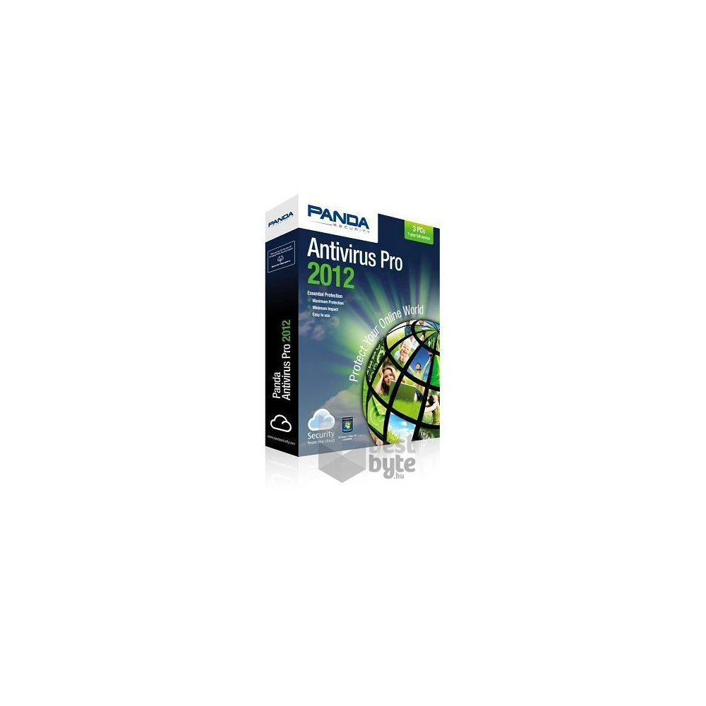 Panda Antivirus Pro 2012 Tanár-Diák HUN 3 Felhasználó dobozos vírusirtó szoftver