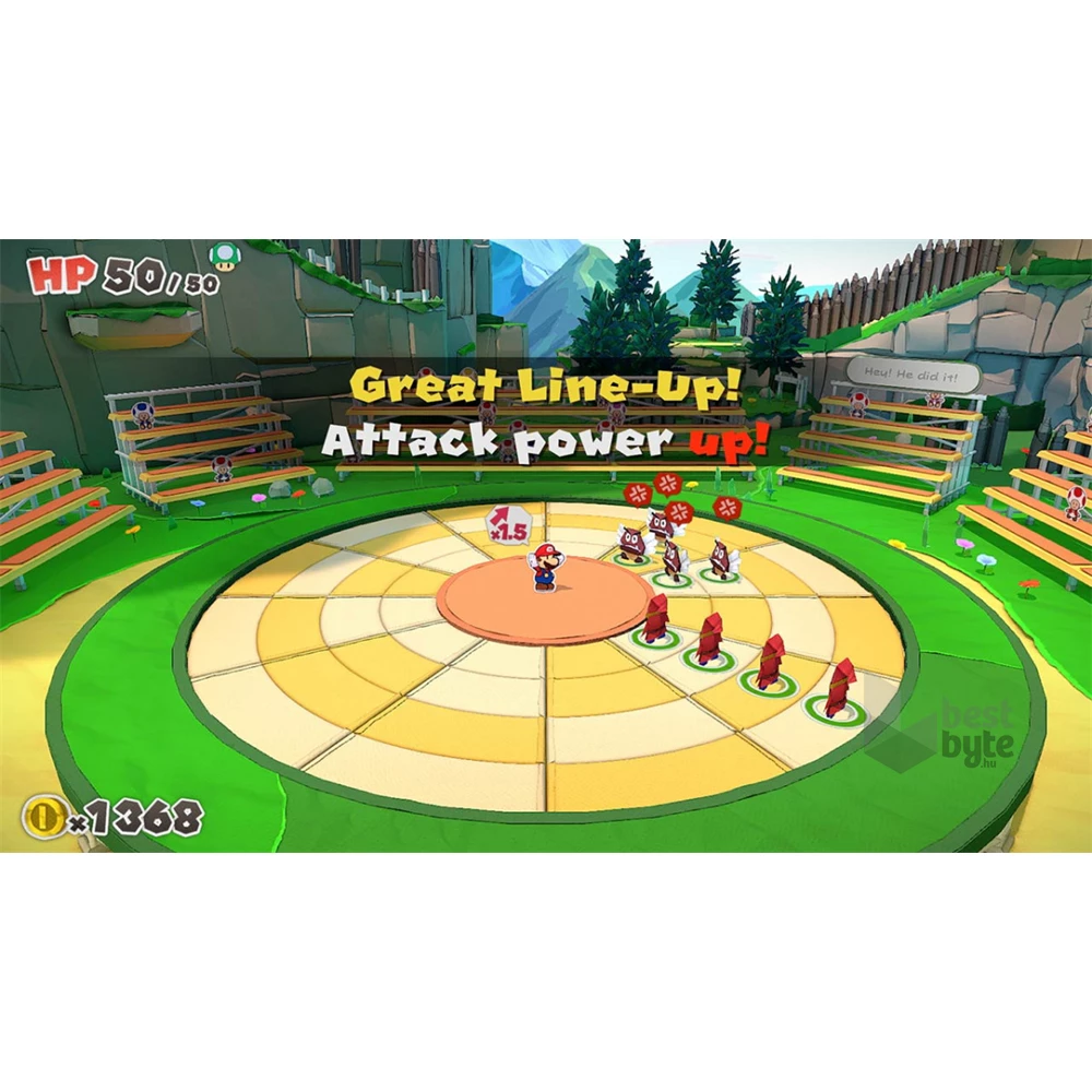 Paper Mario: Origami King Nintendo Switch játékszoftver