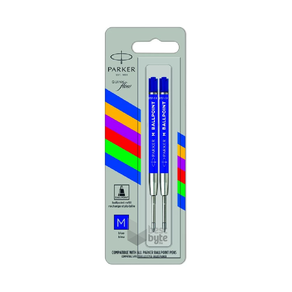 Parker Royal Economy M 2db/BL kék 2166544 golyóstoll betét