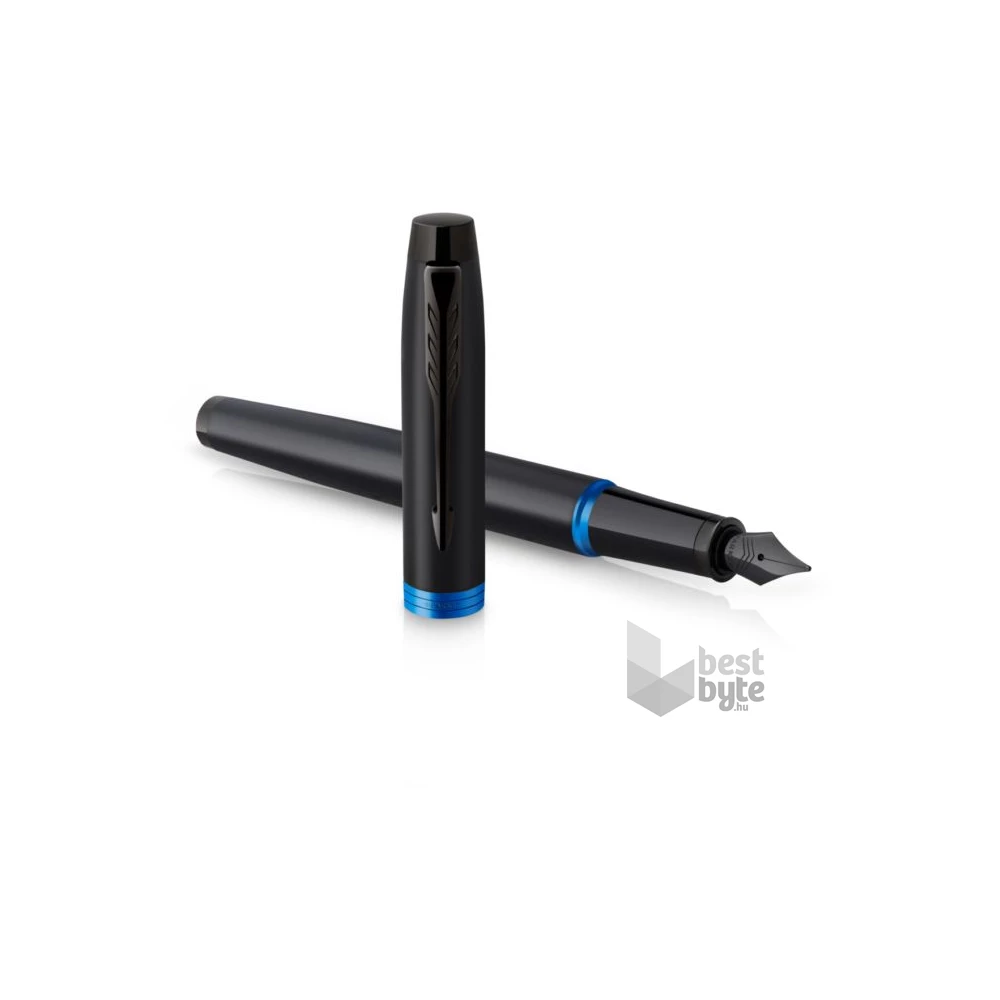 Parker Royal Im Professionals Vibrant fekete-kék, fekete KLIPSZ 2172858 töltőtoll