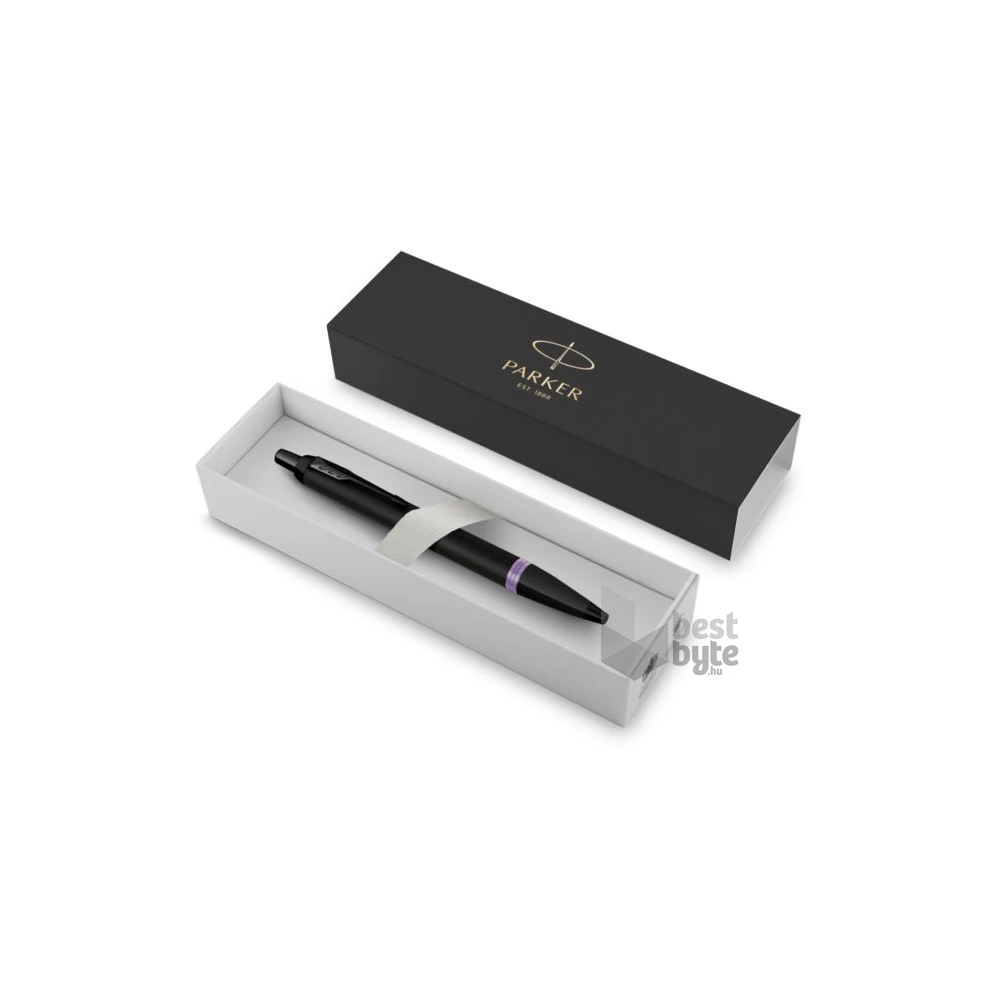 Parker Royal Im Professionals Vibrant fekete-lila, fekete KLIPSZ 2172951 golyóstoll