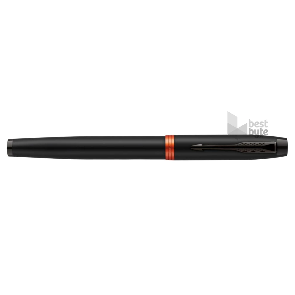 Parker Royal Im Professionals Vibrant fekete-narancs, fekete KLIPSZ 2172943 töltőtoll