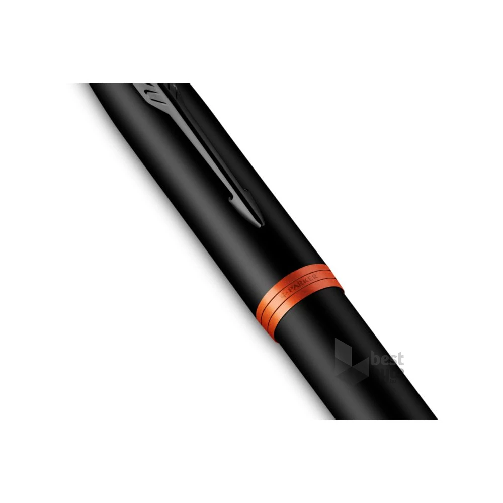 Parker Royal Im Professionals Vibrant fekete-narancs, fekete KLIPSZ 2172943 töltőtoll