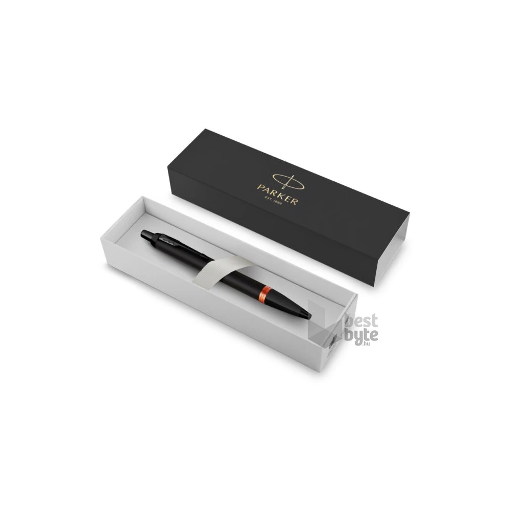 Parker Royal Im Professionals Vibrant fekete-narancs, fekete KLIPSZ 2172946 golyóstoll