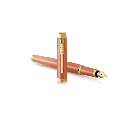 Parker Royal Rituals IM 2203900 arany klipsz narancssárga töltőtoll