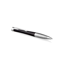 Parker Royal Urban Twist 2143639 ezüst klipszes matt fekete golyóstoll