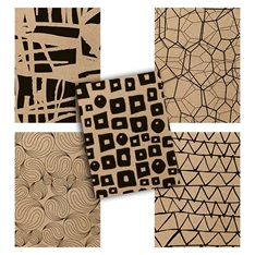 Pátria Design ECO Woodland A4 40lapos sima vegyes színű füzet