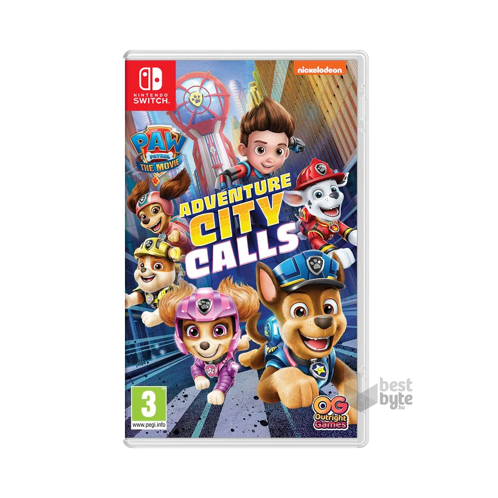 Paw Patrol the Movie: Adventure City Calls Nintendo Switch játékszoftver
