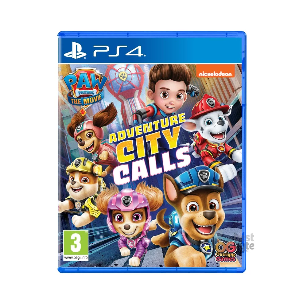 Paw Patrol the Movie: Adventure City Calls PS4 játékszoftver