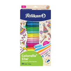 Pelikan Colorella Star C302 50 színű filctoll készlet