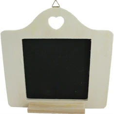 Pentart 15x15,2 cm szíves krétás üzenő tábla