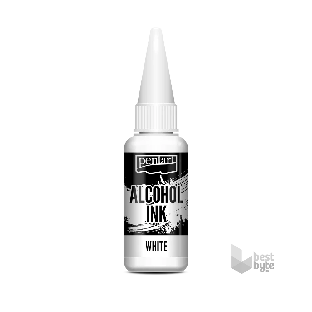Pentart 20 ml fehér alkoholos tinta