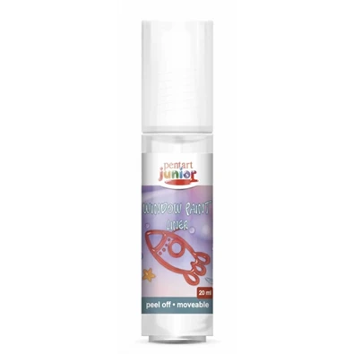 Pentart 20 ml fehér lehúzható üvegfesték