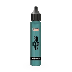 Pentart 30 ml átlátszó smaragdzöld 3D dekortoll