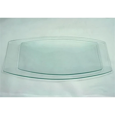 Pentart 32x17 cm íves téglalap üvegtál