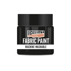 Pentart 50 ml fekete textilfesték