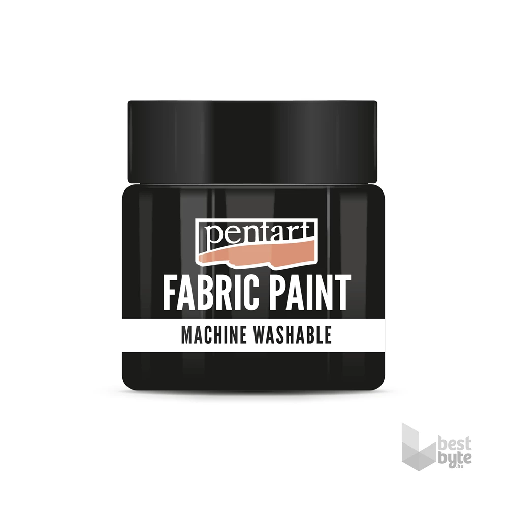 Pentart 50 ml fekete textilfesték