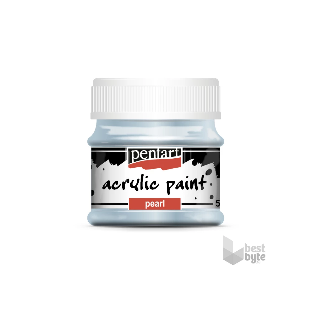 Pentart 50 ml kék gyöngyház akrilfesték